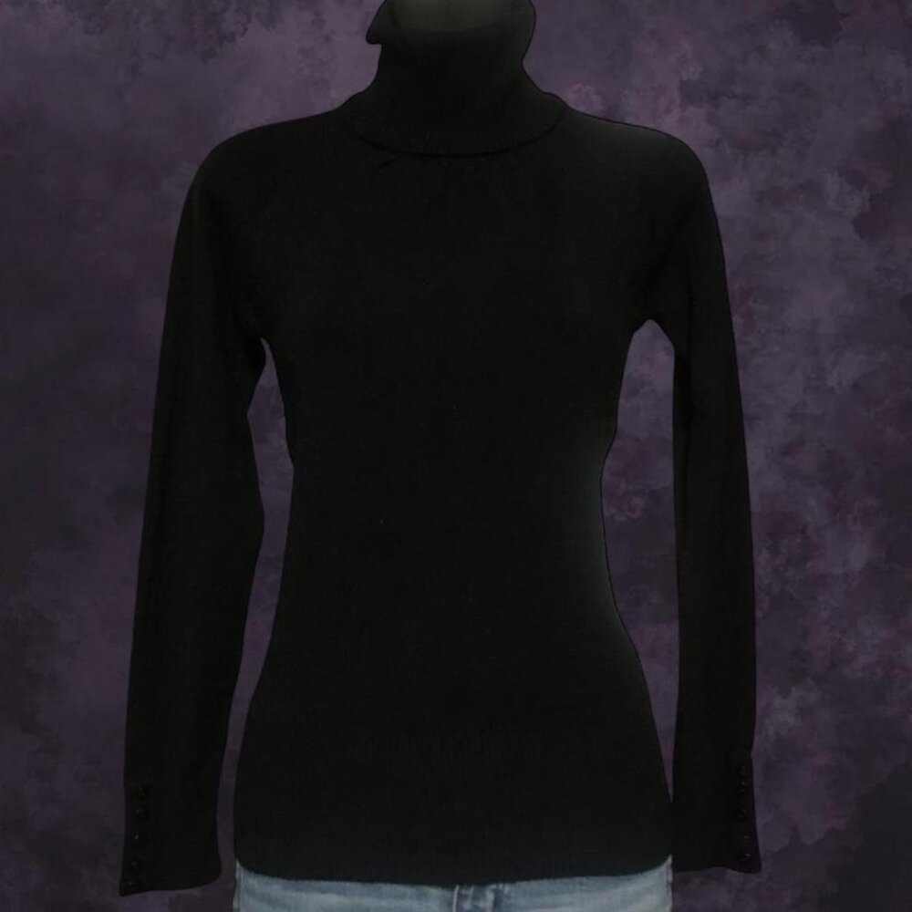 00s Suzy Shier Black Turtleneck